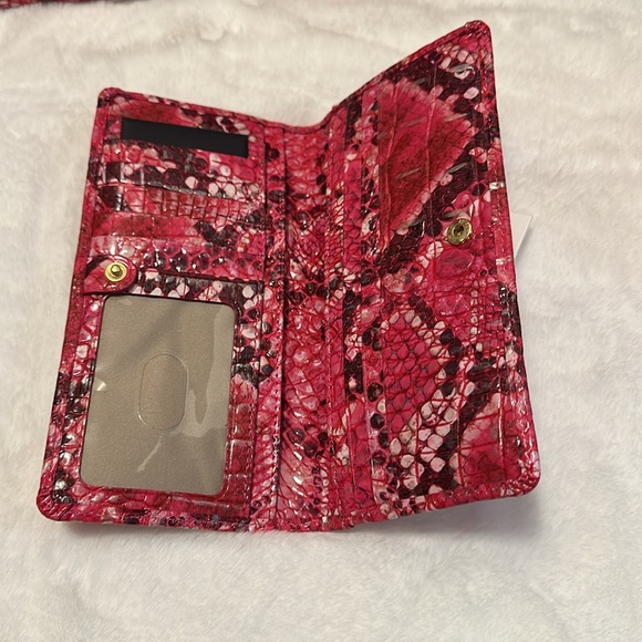 Brahmin large duxbury and ady wallet set in Crown of Hearts - Picture 7 of 14